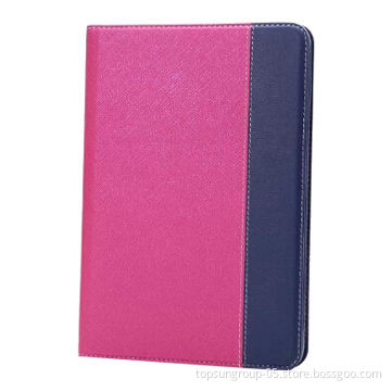 PU Leather Case, for iPad mini 2, Cross Pattern and Various Colors are Available